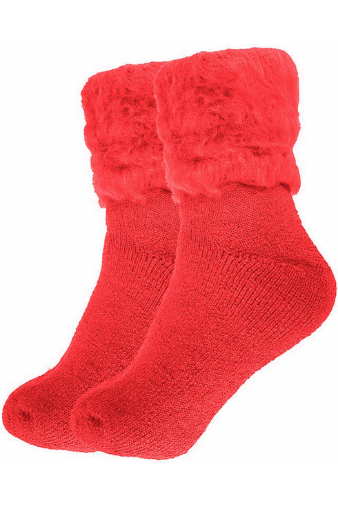 Women Brushed Fleece Thermal Socks