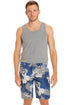 Men’s Tropical Floral Print Casual Lounge Shorts – Blue Island Vibes
