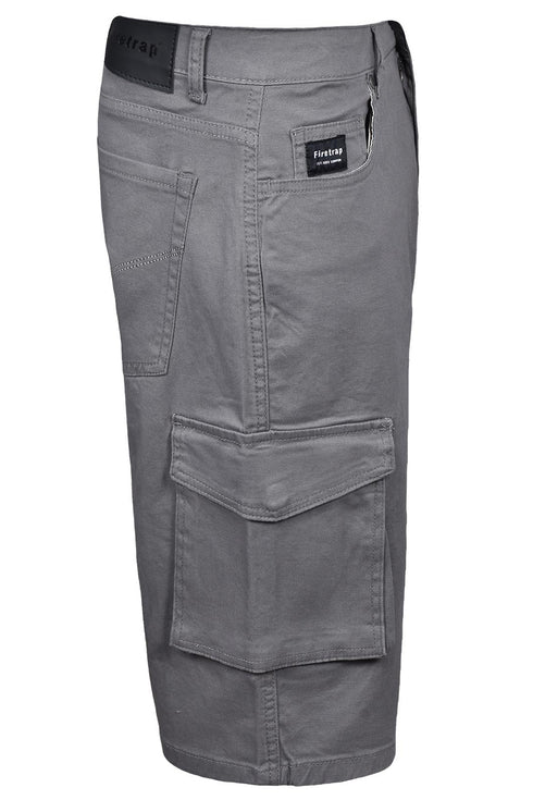 Firetrap Mens Classic Chino Cargo Shorts
