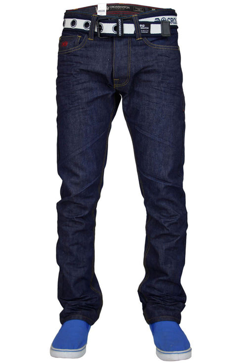 9 Pack Crosshatch Men's Gamitto Jeans - From £8.33 Per Unit