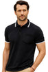 Men Polo Collar T-shirt with Pocket