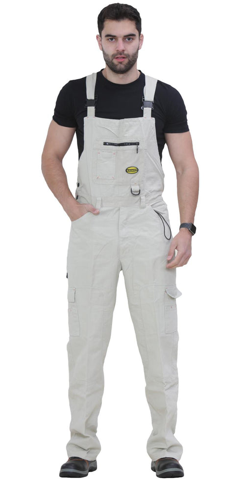 Bib and Brace Overalls Heavy Duty Work Dungarees