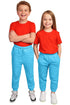 Kids Breathable Fleece Jogging Bottoms