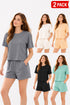2 Pack Women’s Polycotton Lounge-wear Set