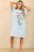 Women’s Soft Cartoon Nighty - Night Shirt