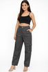 Girls Cargo Combat Trousers