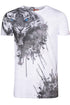 Mens Polyester Printed Longline T-Shirt