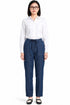 Women’s Blue Elastic Waist Jeans