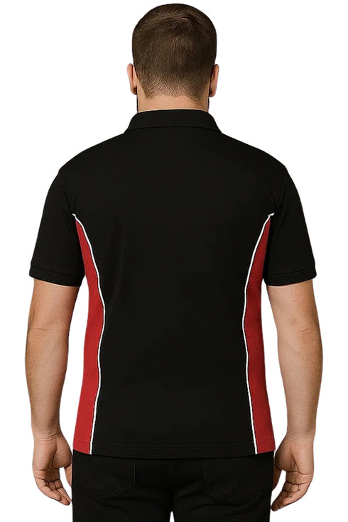 Mens Short Sleeve Polycotton Polo T-Shirts