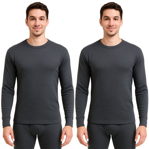 2 Pack Mens Long Sleeves Thermal Top