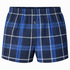 3 Pack Men's Check Woven Cotton Boxers