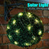 Solar Powered Topiary Ball With 20 LED Lights