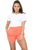 Women Elasticated Cotton Blend Shorts