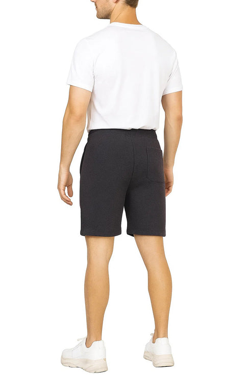 Mens Gym Workout Fleece Shorts