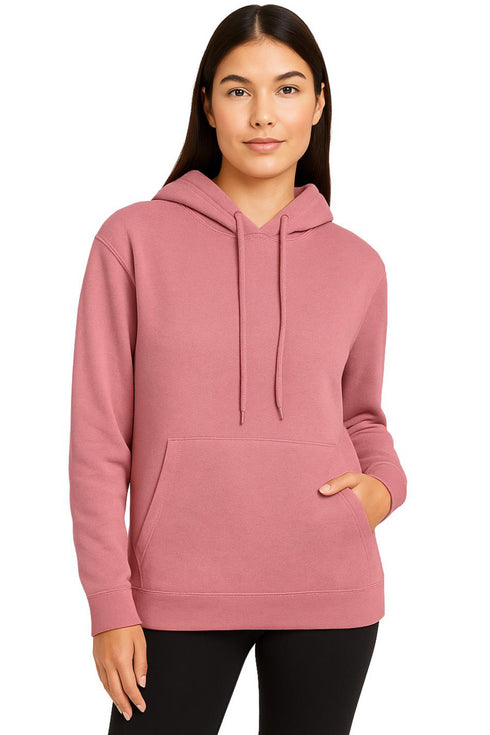 Ladies Pullover Hoodie – Casual Long Sleeve Hooded Sweatshirt Top
