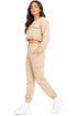 Women’s Cargo Tracksuit Set – Cropped Sweatshirt & Joggers