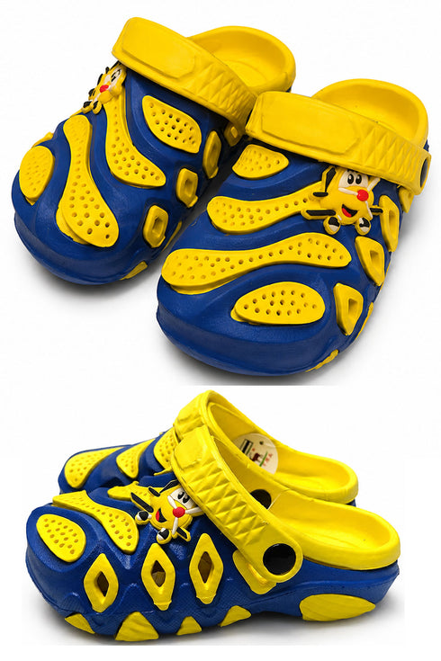 Kids Colourful Lightweight Clogs - Non-Slip Sandals