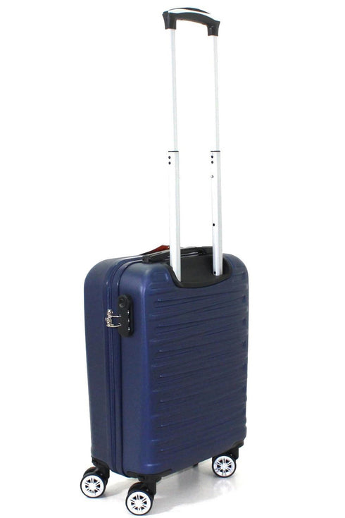 Lightweight Hard Shell Cabin Suitcase – 4 Wheel Spinner Travel Luggage