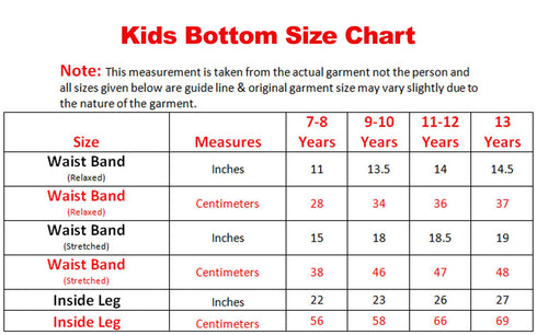 Kids Warm Plain Fleece Joggers