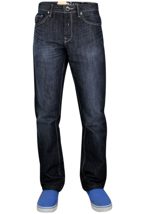 16 Pack Enzo Men’s Jeans Wholesale Mixed Colours & Sizes - From £9.37 Per Unit