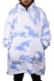 Oversized Tie Dye Blanket Hoodie