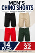 Jack South Chino Cotton Shorts Multi Packs & Colours - From £2.50 Per Unit