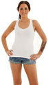 Women's Polyester Ribbed Vest
