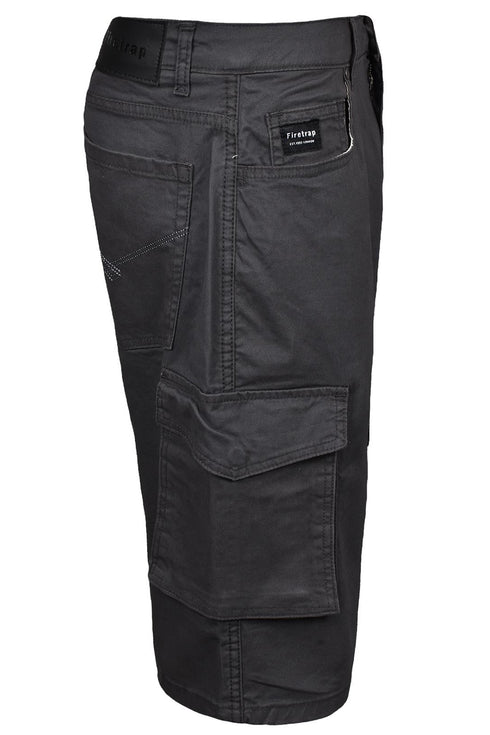 Firetrap Mens Classic Chino Cargo Shorts