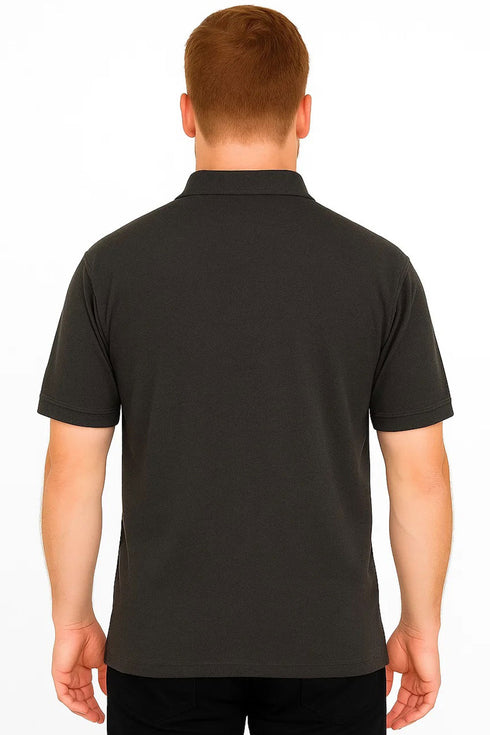 Mens Short Sleeve Polycotton Polo T-Shirts