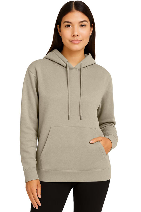Ladies Pullover Hoodie – Casual Long Sleeve Hooded Sweatshirt Top