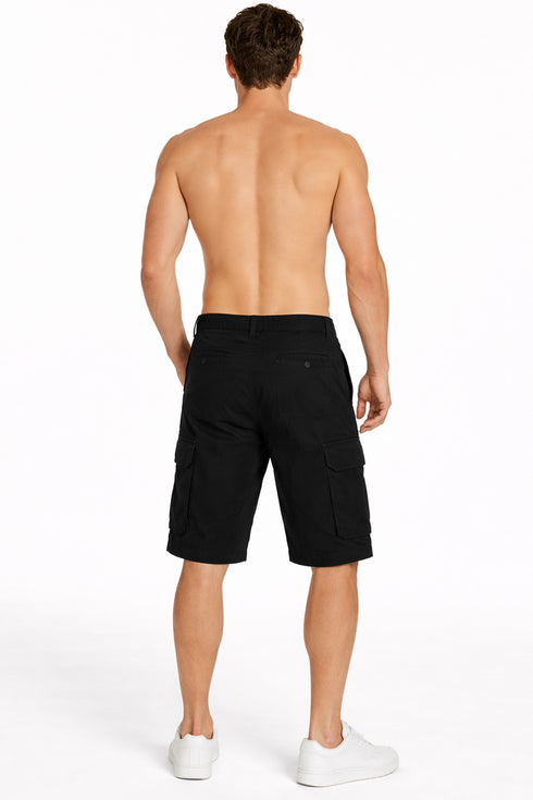 Men’s Cotton Cargo Shorts with Pockets