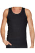 Mens Plain Multicolour Vest Top - 3 Pack