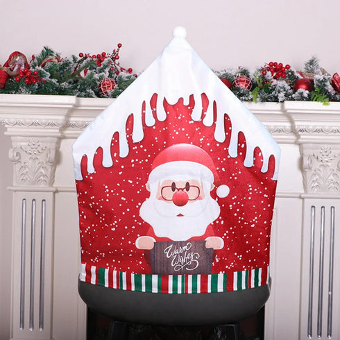 Christmas Dining Chair Covers Decoration