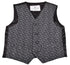 Kids Patterned V Neck Waistcoat