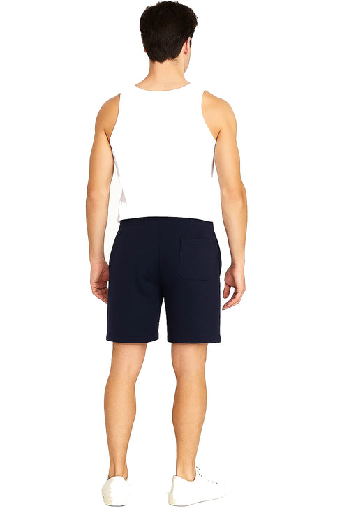Mens Gym Workout Fleece Shorts