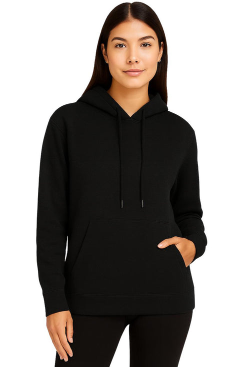 Ladies Pullover Hoodie – Casual Long Sleeve Hooded Sweatshirt Top