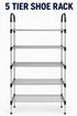 20 Pack Bulk 5-Tier Stainless Steel Shoe Storage Rack - From £3.99 Per Unit