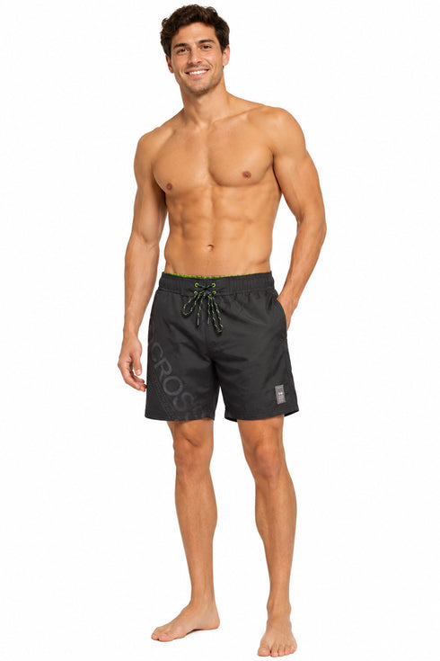 Men’s Crosshatch Swim Shorts
