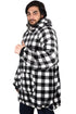 Blanket Oversized Hoodie Small Check