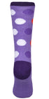 Women’s Colorful Polka Dot Socks – Fun Crew Socks Multipack (3, 6, 12 Pairs)
