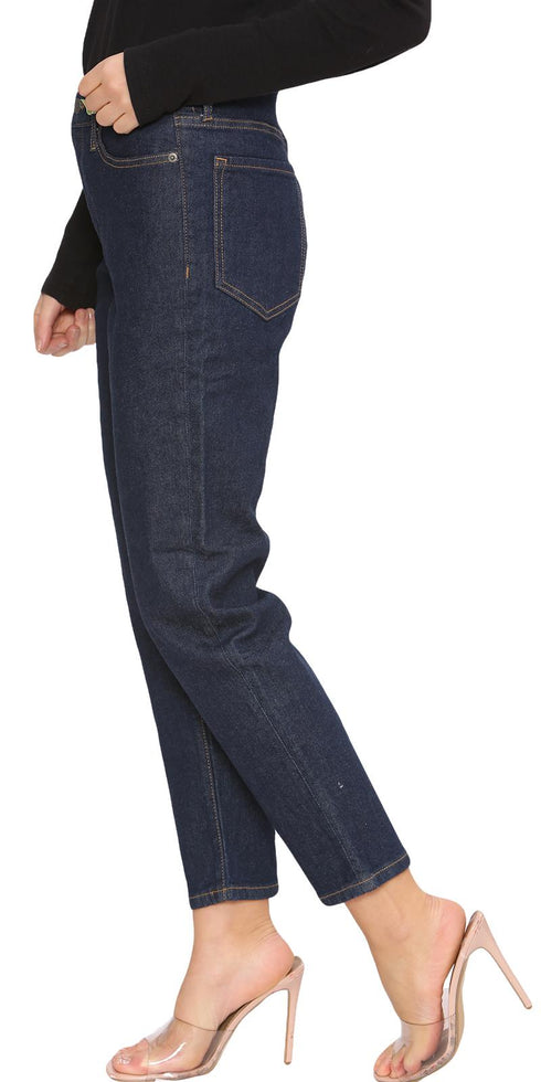 Women's Chino Trousers Dark Blue