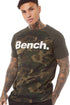 Bench Mens Crew Neck Cotton T‑Shirt – Breathable Regular Fit Tee