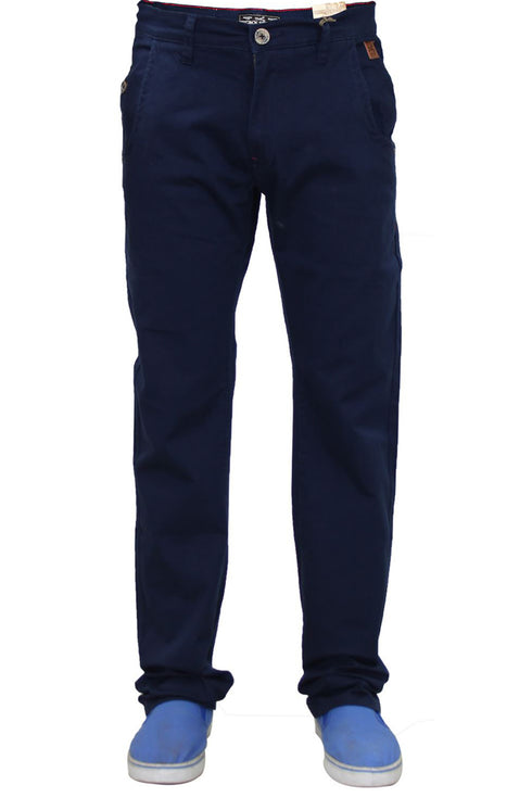 Men’s Casual Pants – Slim Fit Cotton Chinos