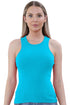 5 Pack Womens Polycotton Ribbed Vests