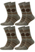 Men's Warm Wool Thermal Socks – Thick, Cozy Winter Socks for Cold Weather