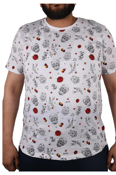 Brave Soul Mens Cotton T-shirt