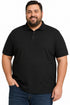Men’s Plus Size Plain Polo Shirts - 3XL to 6XL