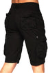 Crosshatch Mens Knee Length Cargo Shorts