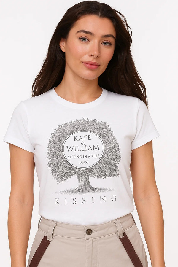 Kate & William Half-Sleeve T-Shirt
