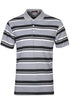 Mens Striped Polo Collar Shirts